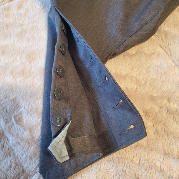Men's Gray Riding Pants - Picture 4 of 14